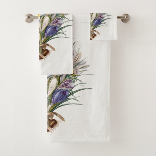 Crocus Spring Flower Botanique Floral Art (En situation)