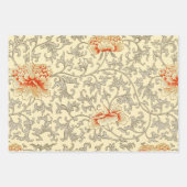 Crocus Spring Flower Botanische Bloemkunst Inpakpapier Vel (Voorkant 3)