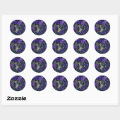 Crocus Stationery Sticker (Vel)