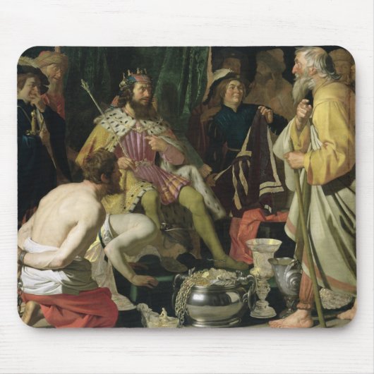 Croesus en Solon, 1624 Muismat (Voorkant)