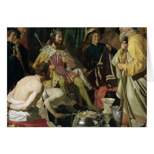 Croesus et Solon, 1624 (Devant horizontal)