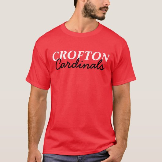 Crofton Cardinals Red T-shirt (Voorkant)