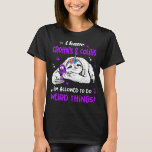 Crohn & Colitis Awareness Month Ribbon Gifts T-shirt