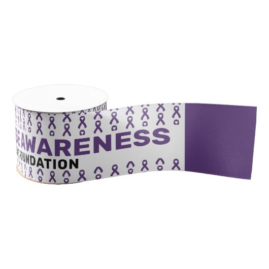 Crohn's Disease Awareness Pattern Grosgrain Lint (Spoel)