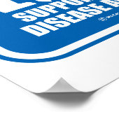 Crohn's Disease Restroom Sign Poster (Hoek)