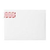 Croire à la magie du Étiquette de adresse de Noël (Devant)