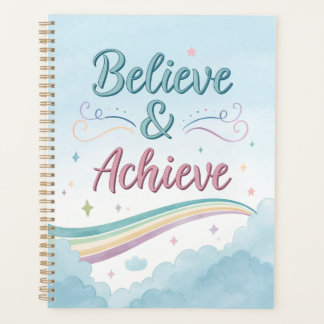 Croire & Atteindre Journal - Aquarelle Inspiration