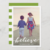 CROIRE | CARTE PHOTO VACANCES (Devant / Derrière)