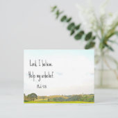 Croire carte postale (Debout devant)