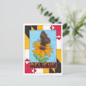 Croire carte postale inspirante (Debout devant)