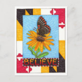 Croire carte postale inspirante (Devant)