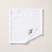 Croire couronne florale (Gant de toilette)