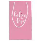 Croire en amour Valentine Calligraphie | Sac Cadea (Dos)