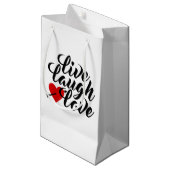 Croire en amour Valentine Calligraphie | Sac Cadea (Devant Angle)