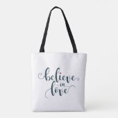 Croire en amour Valentine Calligraphie | Sac fourr (Dos)