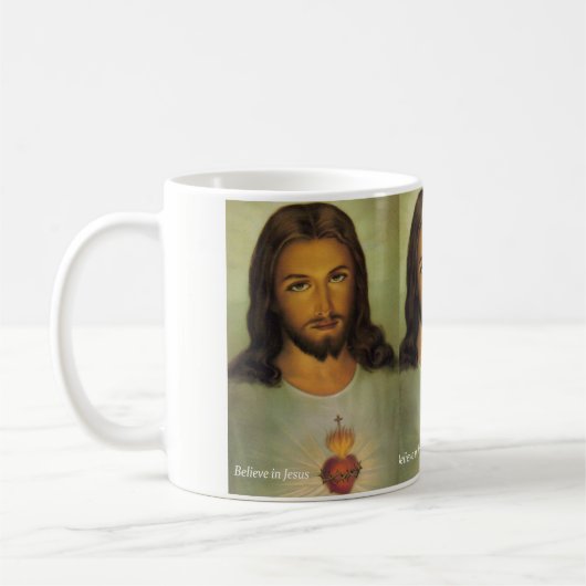 Croire en Jésus Mug (Gauche)
