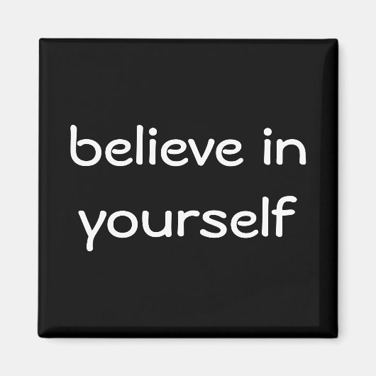 croire en soi aimant (Devant)