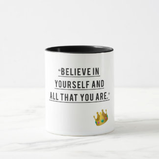 Croire et atteindre - Mug Inspirationnel