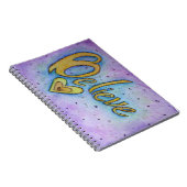Croire Heart Word Art Journal Carnet (Côté Droit)