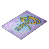 Croire Heart Word Art Journal Carnet (Côté gauche)