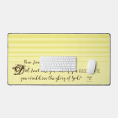 Croire, Jean 11:40 Tapis de bureau (Clavier et souris)