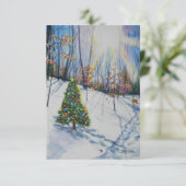 Croire la carte de Noël (Debout devant)
