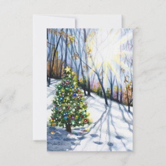 Croire la carte de Noël (Devant)