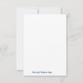 Croire la carte de Noël (Dos)