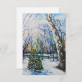 Croire la carte de Noël (Devant / Derrière)