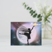 Croire la carte postale de danse de fée (Debout devant)
