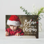 Croire | La magie de la carte de Noël (Debout devant)