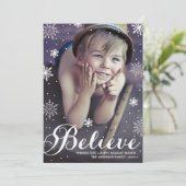 CROIRE LA NEIGE | CARTE PHOTO VACANCES (Debout devant)