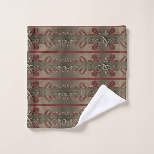 Croire le jeu de Noël graphique (Gant de toilette)