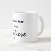 Croire l'écriture Jumbo Mug (Devant droit)