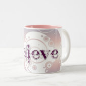 Croire les cercles Mug (Devant droit)