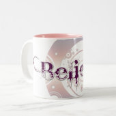 Croire les cercles Mug (Devant gauche)