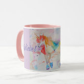 Croire Magical Rainbow Unicorns Mug (Devant gauche)