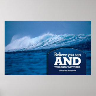 Croire Motivational Poster Imprimer