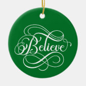 Croire - Ornement de Noël (Devant)