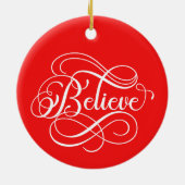 Croire - Ornement de Noël (Dos)
