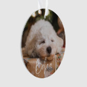 Croire photos personnalisées Noël (devant)