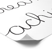 Croire, Rêver, Réaliser - Poster (Coin)