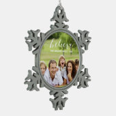 Croire simplement | Ornement photo de vacances (Gauche)