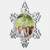 Croire simplement | Ornement photo de vacances (Vue impression)