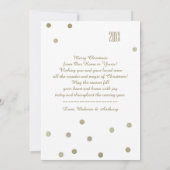 Crois à la magie de Noël. Carte photo (Dos)