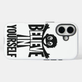 Crois en toi-même coque iphone (Verso (horizontal))