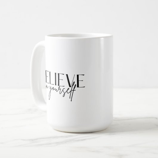 Crois En Toi-Même Mug (Devant gauche)