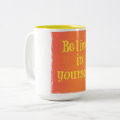 Crois En Toi-Même Mug (Devant gauche)
