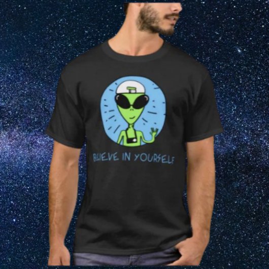 Crois En Toi T-Shirt Alien