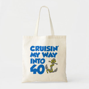 Croisant ma manière dans le sac fourre-tout 40